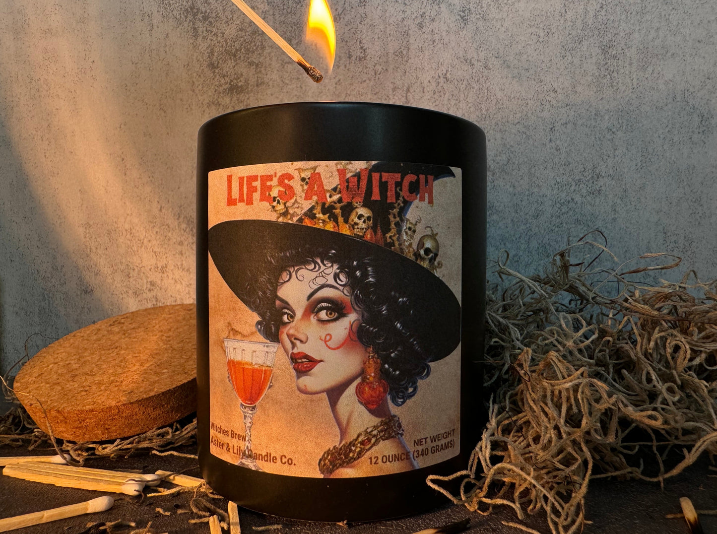 Life’s a Witch Candle