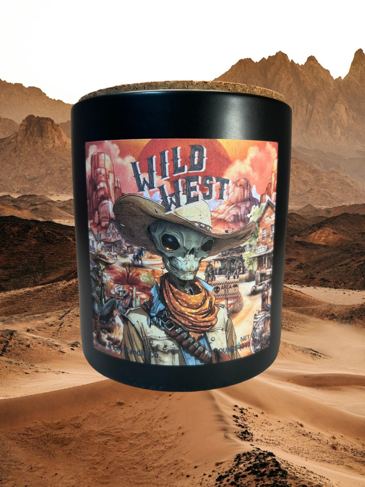 Wild West Candle