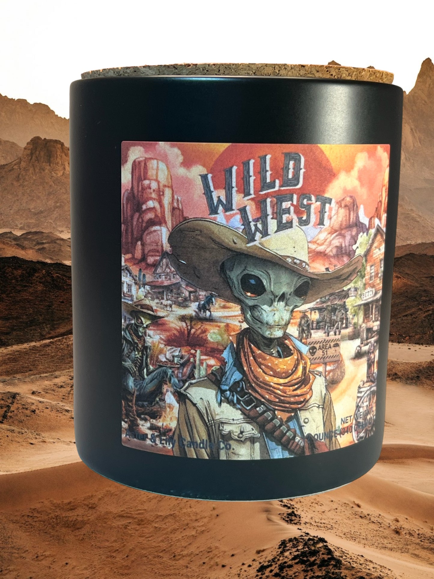 Wild West Candle