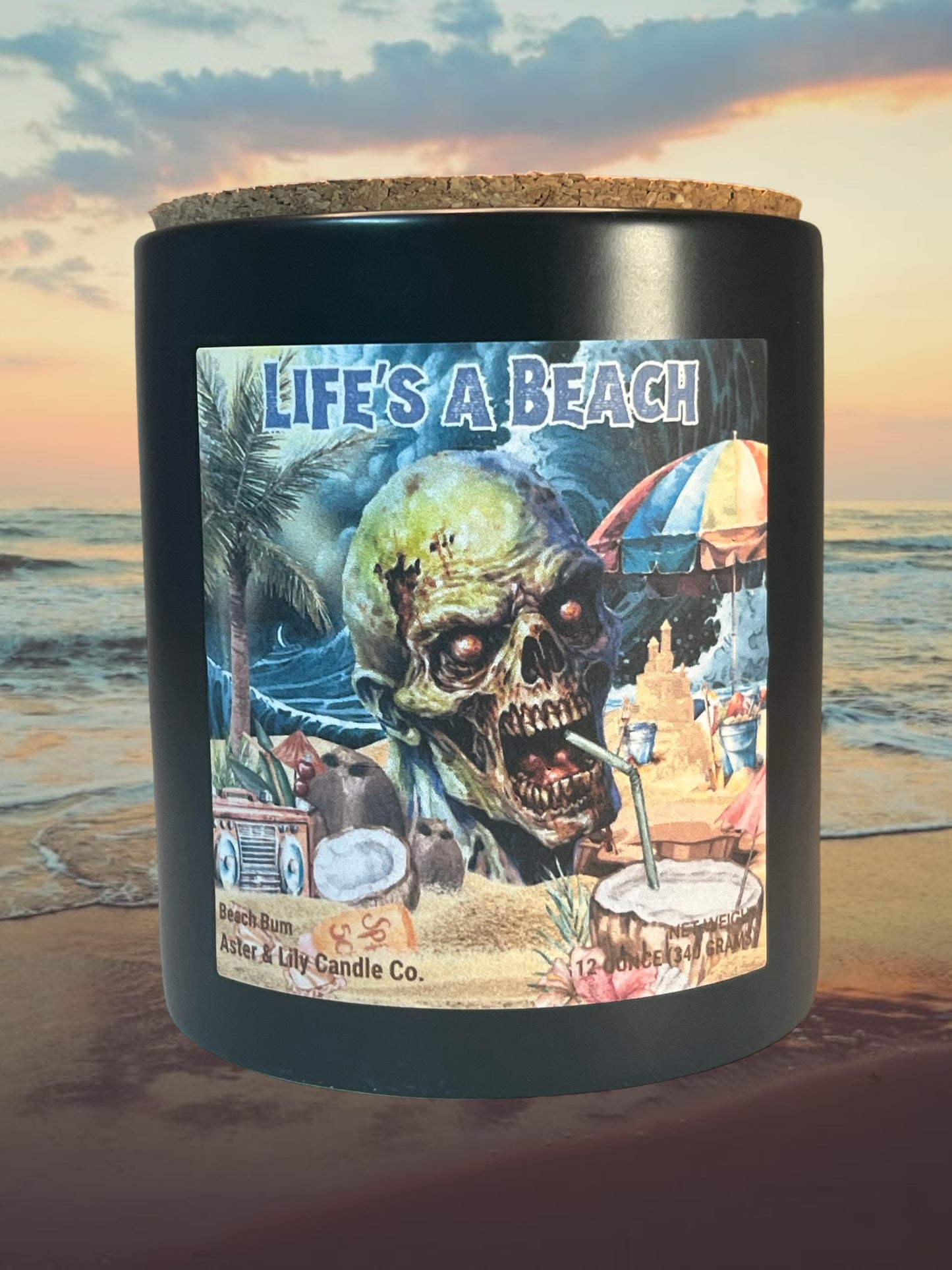 Life's a Beach Candle