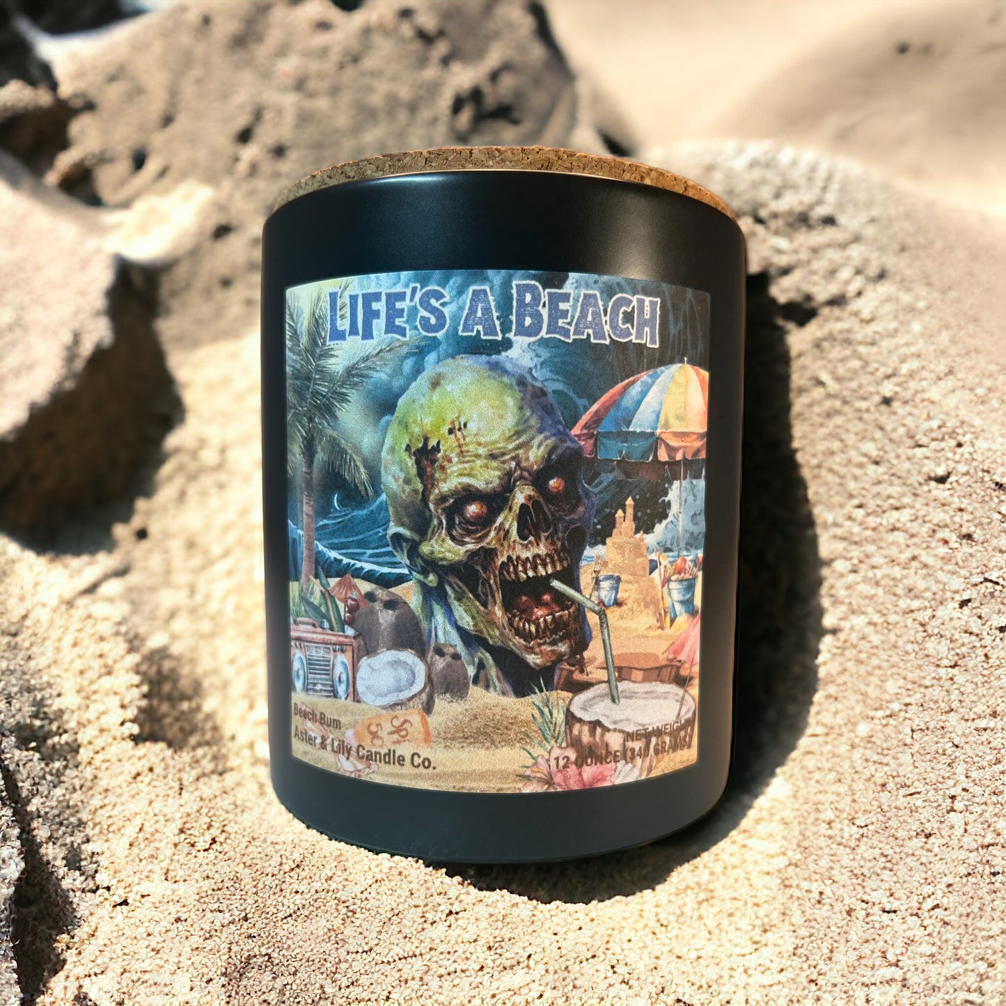 Life's a Beach Candle