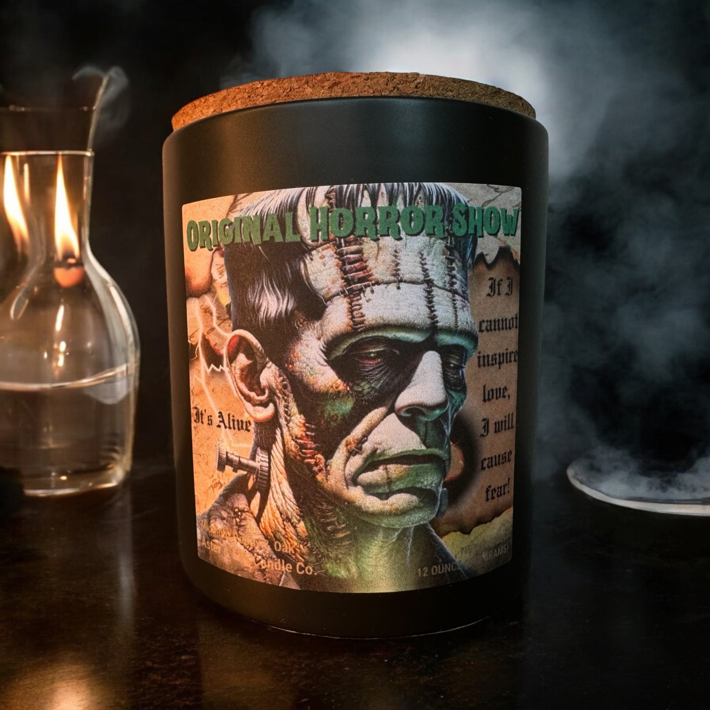Frankenstein Candle
