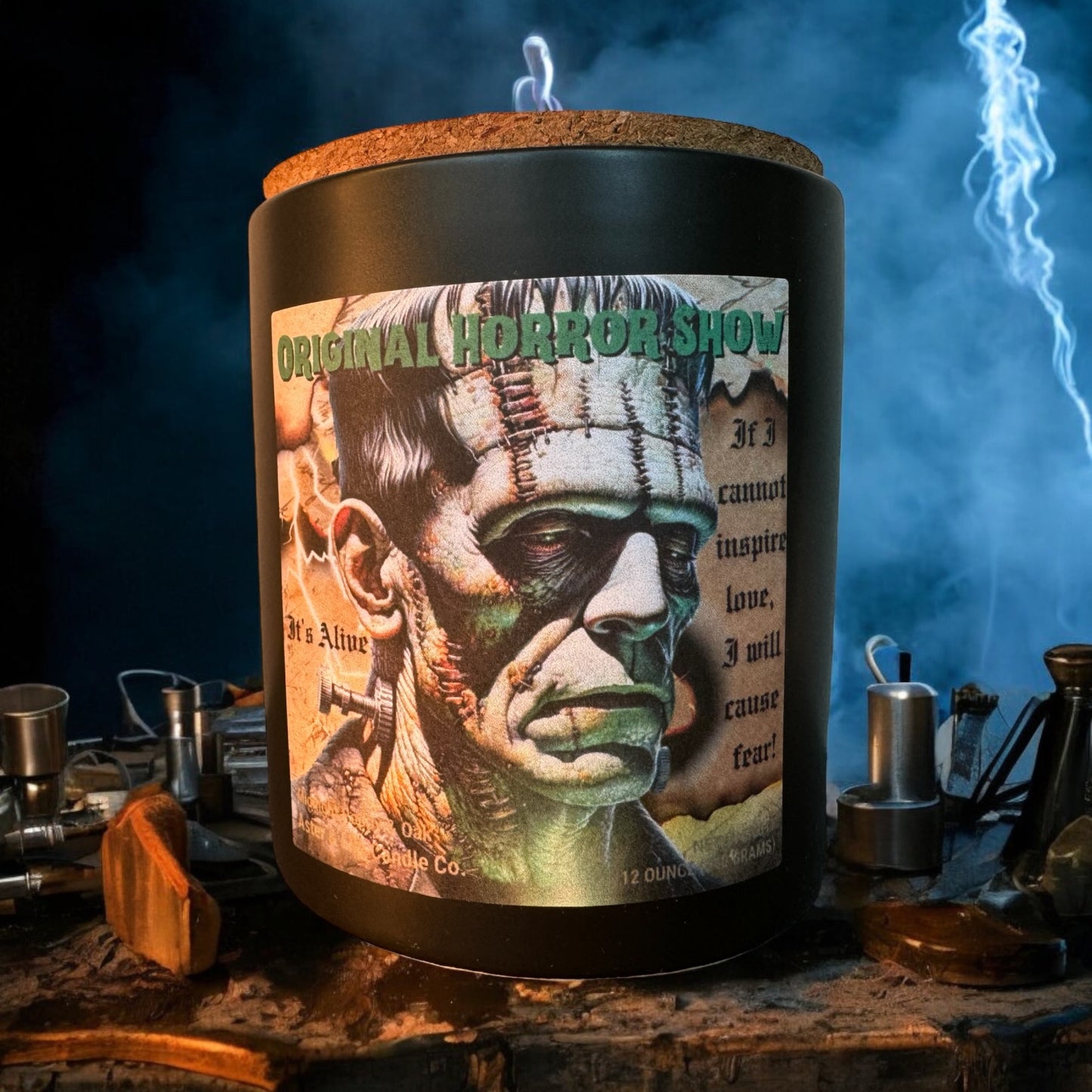 Frankenstein Candle