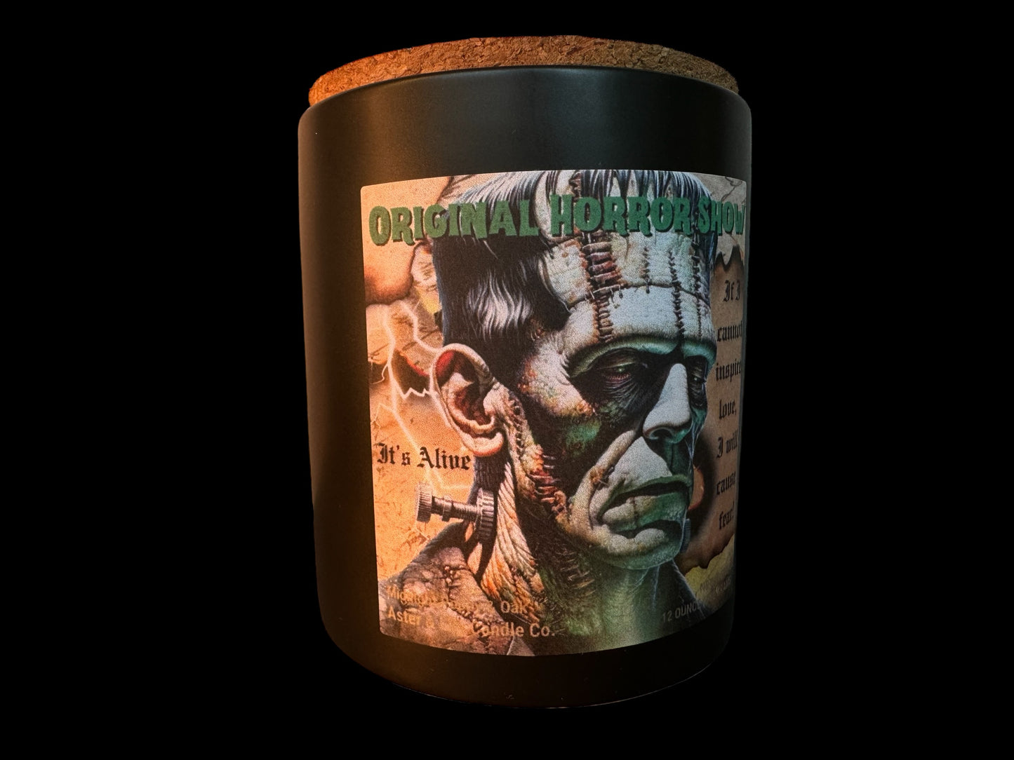 Frankenstein Candle