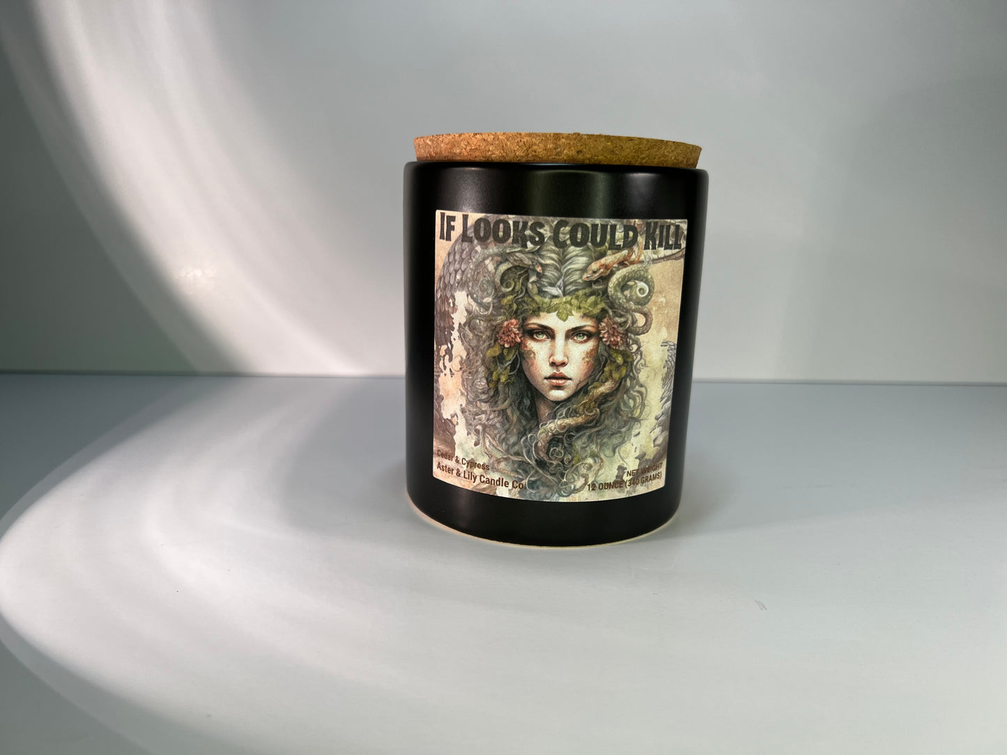 Medusa Candle