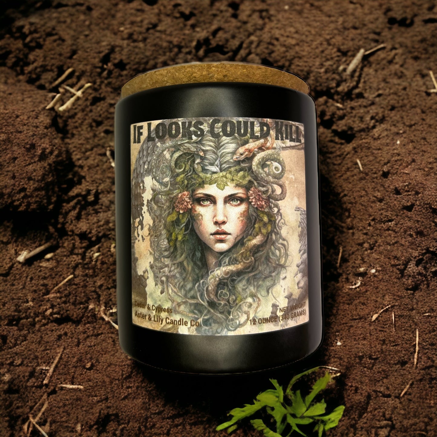Medusa Candle