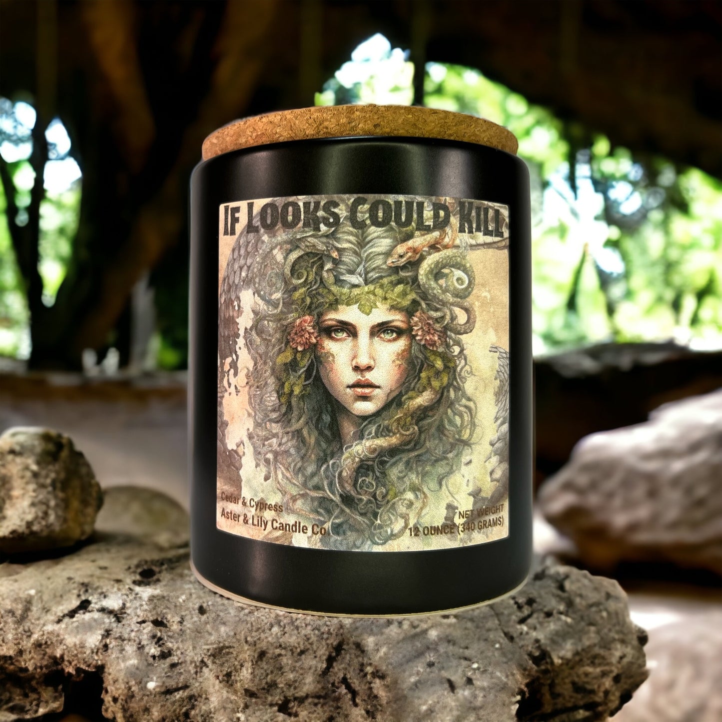 Medusa Candle