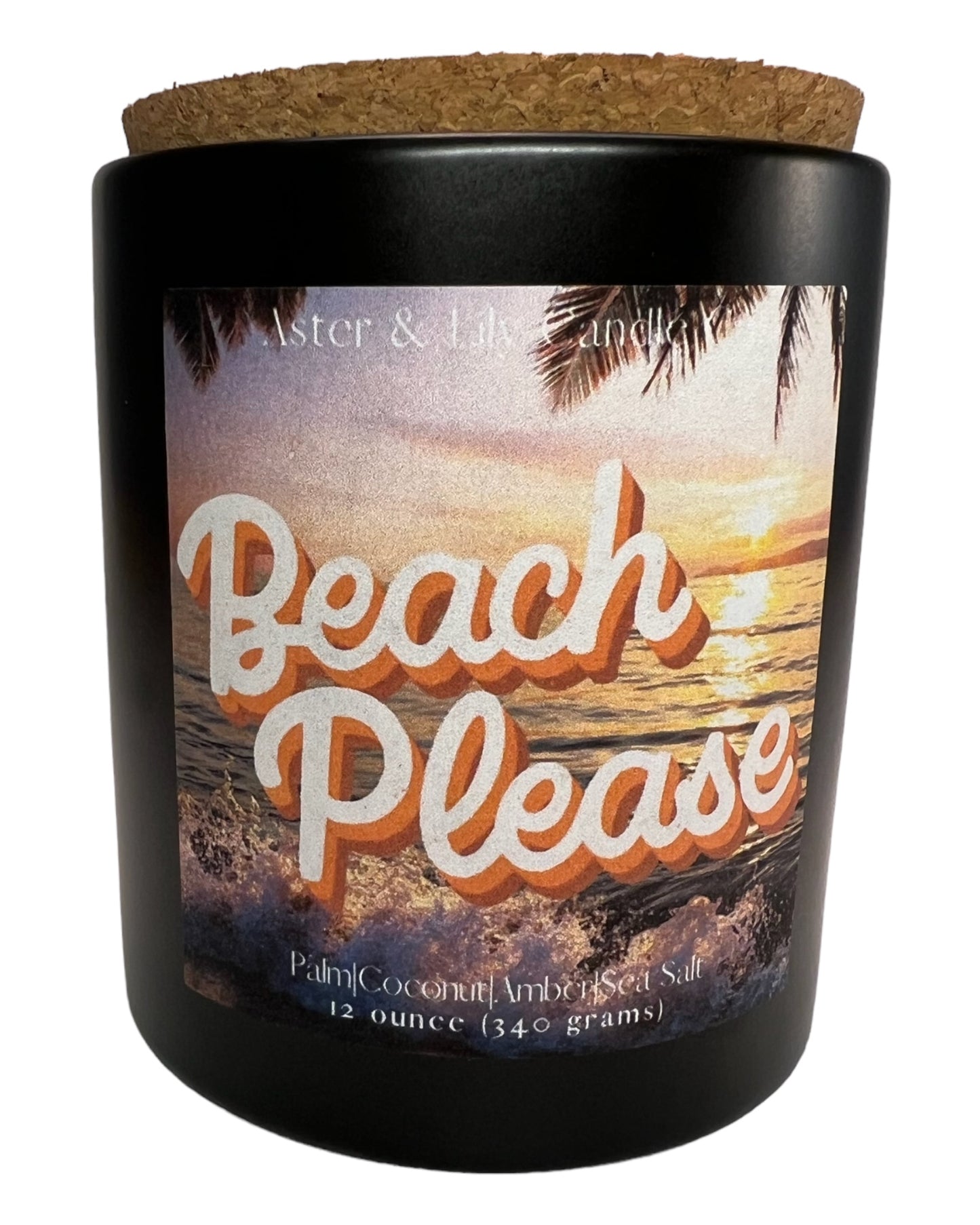 Beach Please Candle