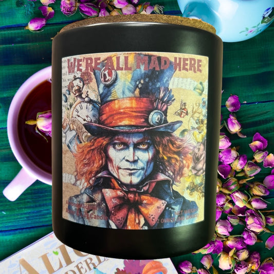 Book Inspired Alice in Wonderland Candle