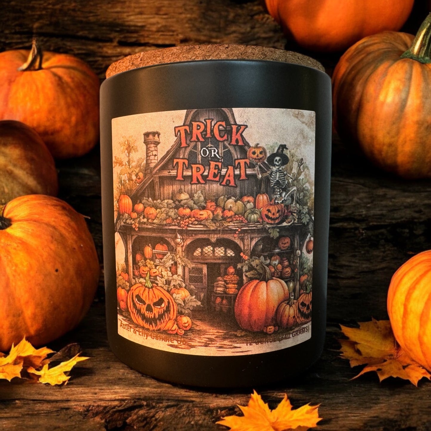 Trick or Treat Candle