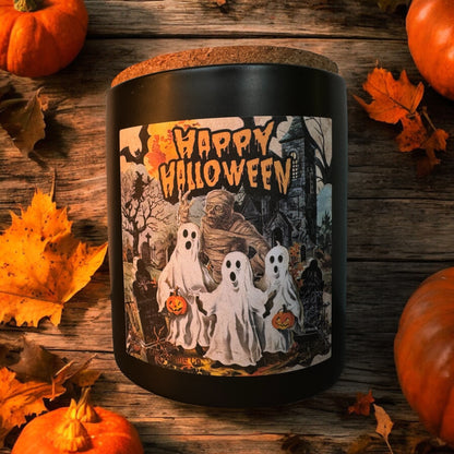 Happy Halloween Candle