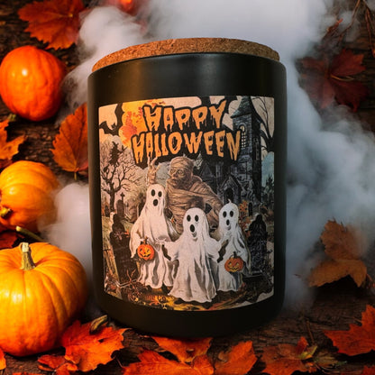 Happy Halloween Candle