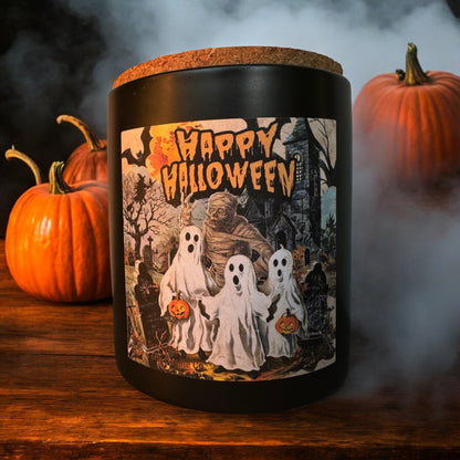 Happy Halloween Candle