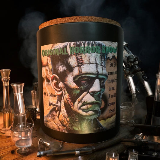 Frankenstein Candle